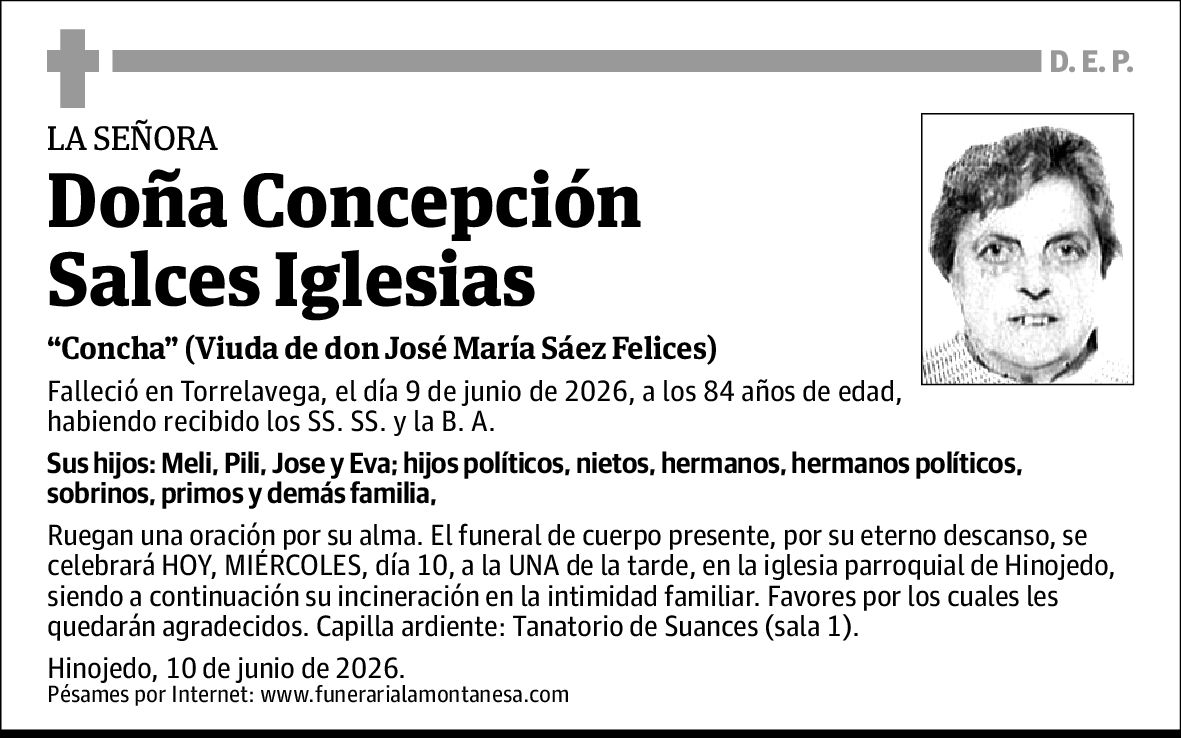 Concepcion Salces Iglesias