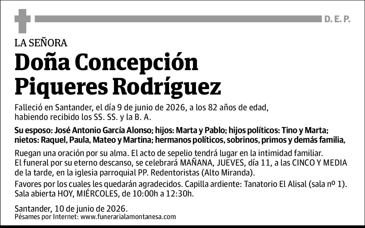 Concepcion Piqueres Rodriguez