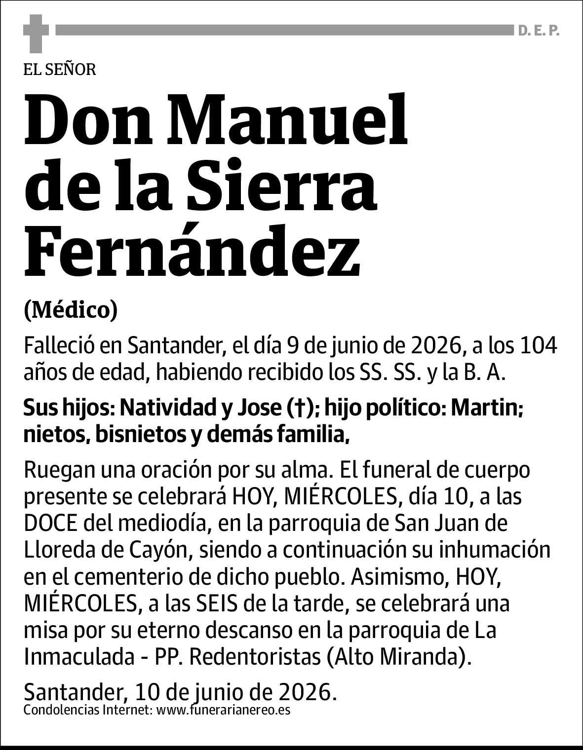 Manuel de la Sierra Fernandez