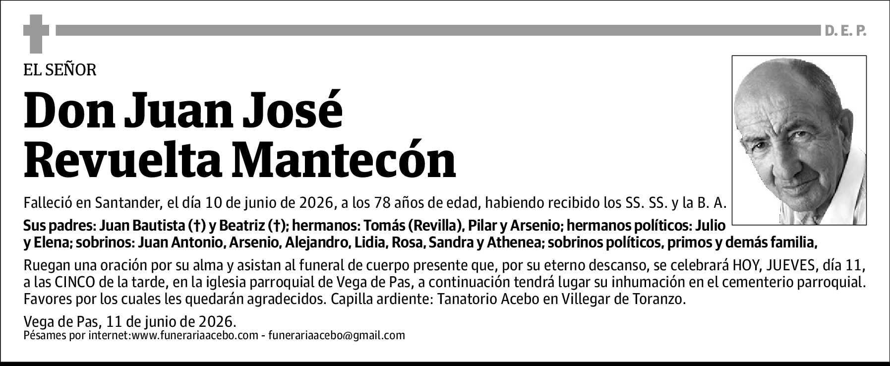 Juan José Revuelta Mantecón