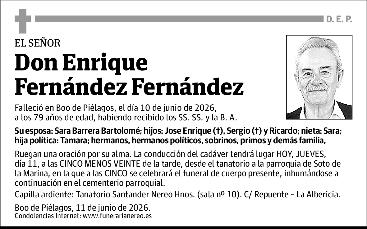 Enrique Fernández Fernández
