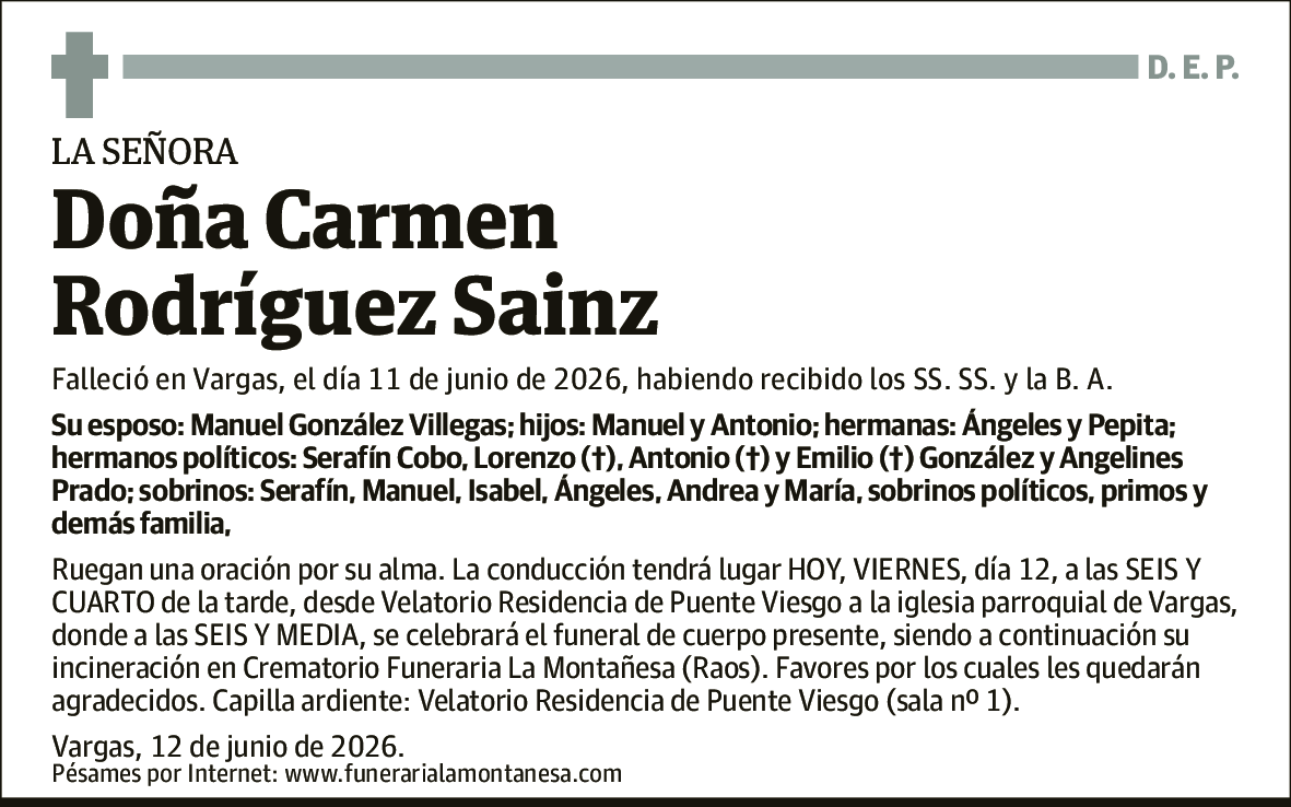 Carmen Rodríguez Sainz