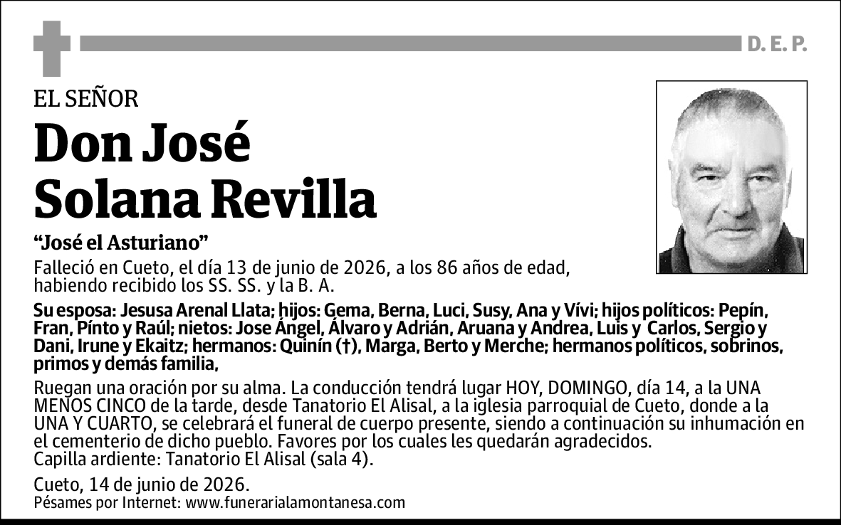 Jose Solana Revilla