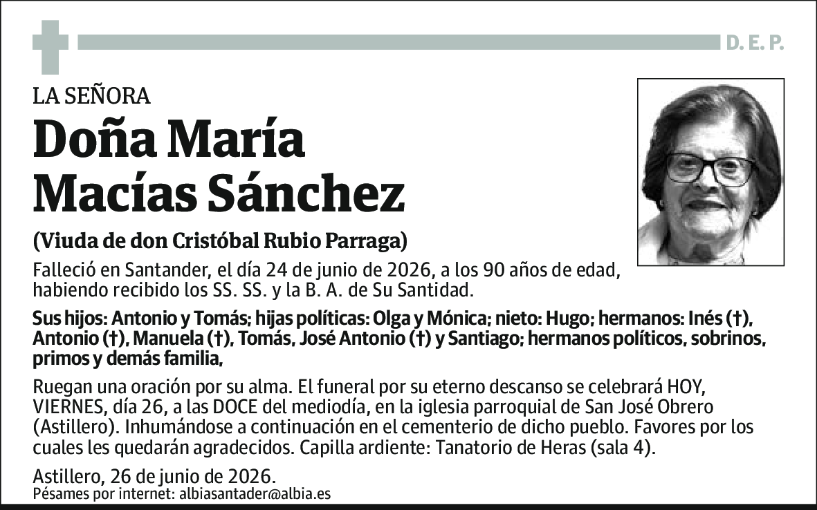 María Macías Sánchez