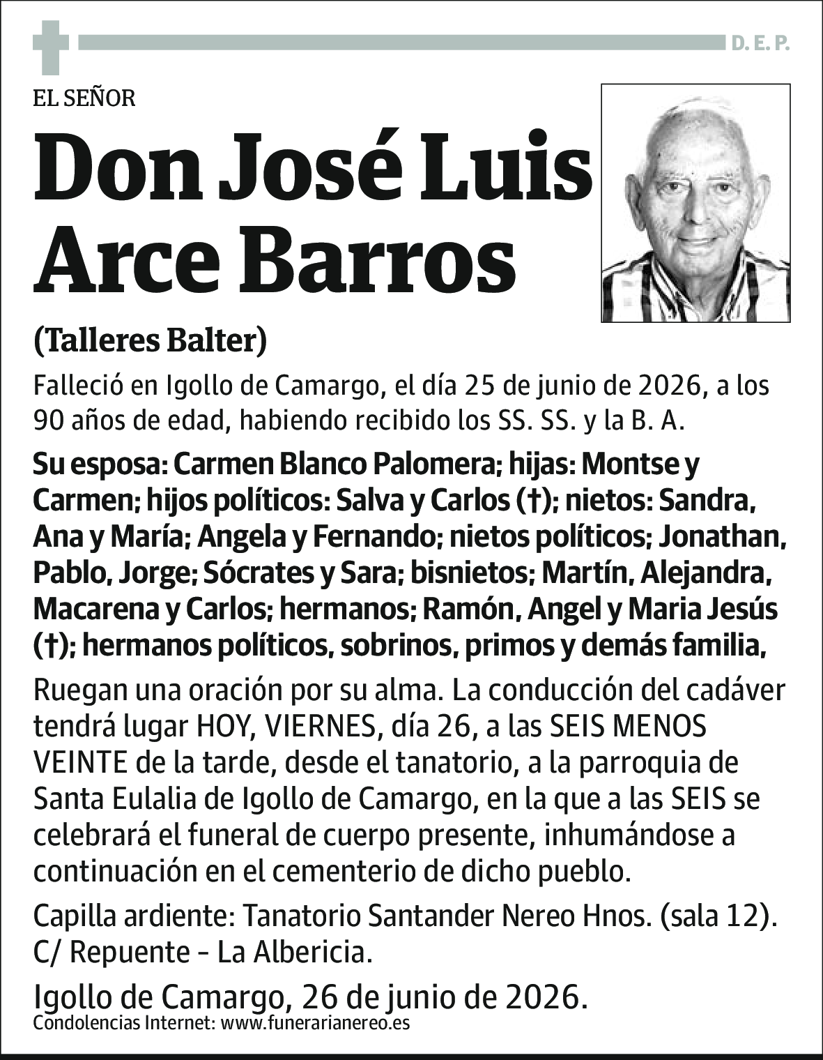 José Luis Arce Barros