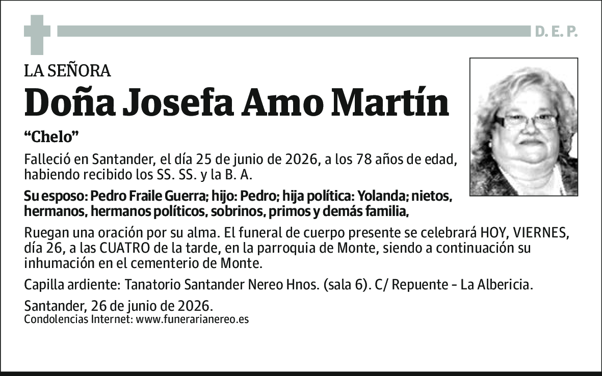 Josefa Amo Martín
