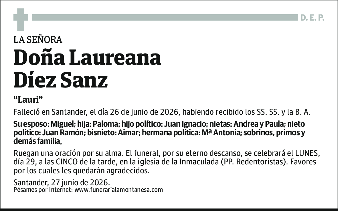 Laureana Díez Sanz