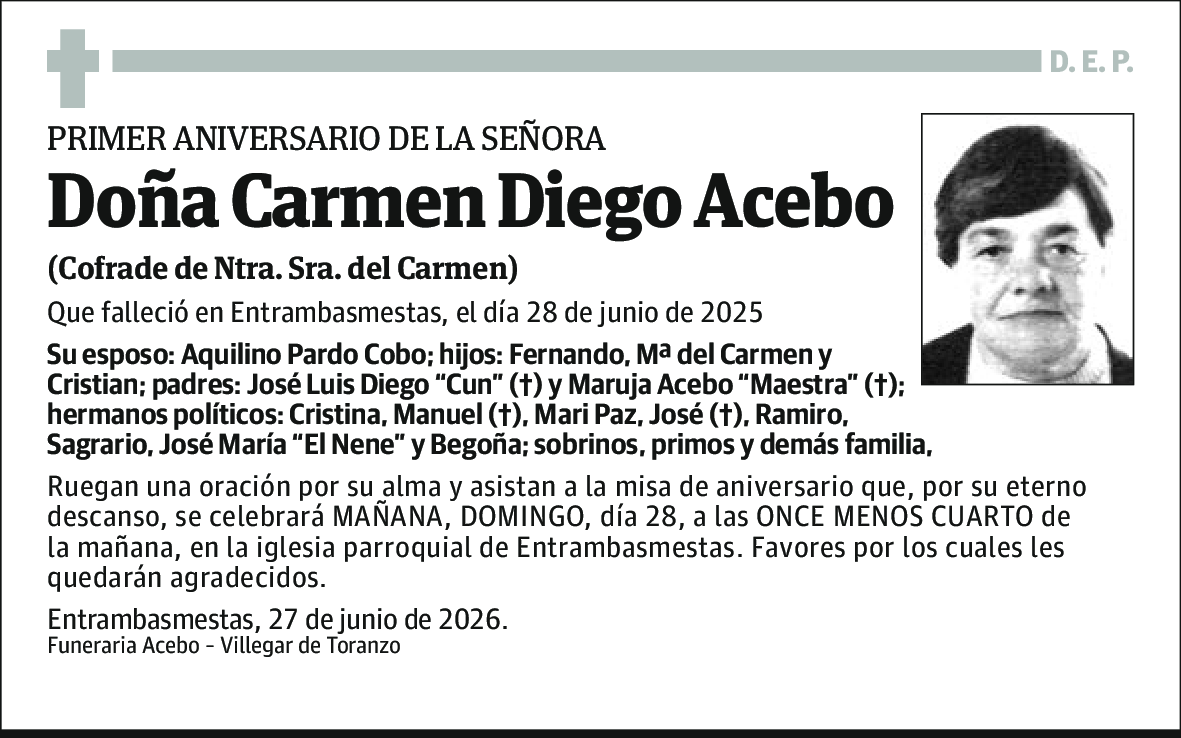 Carmen Diego Acebo