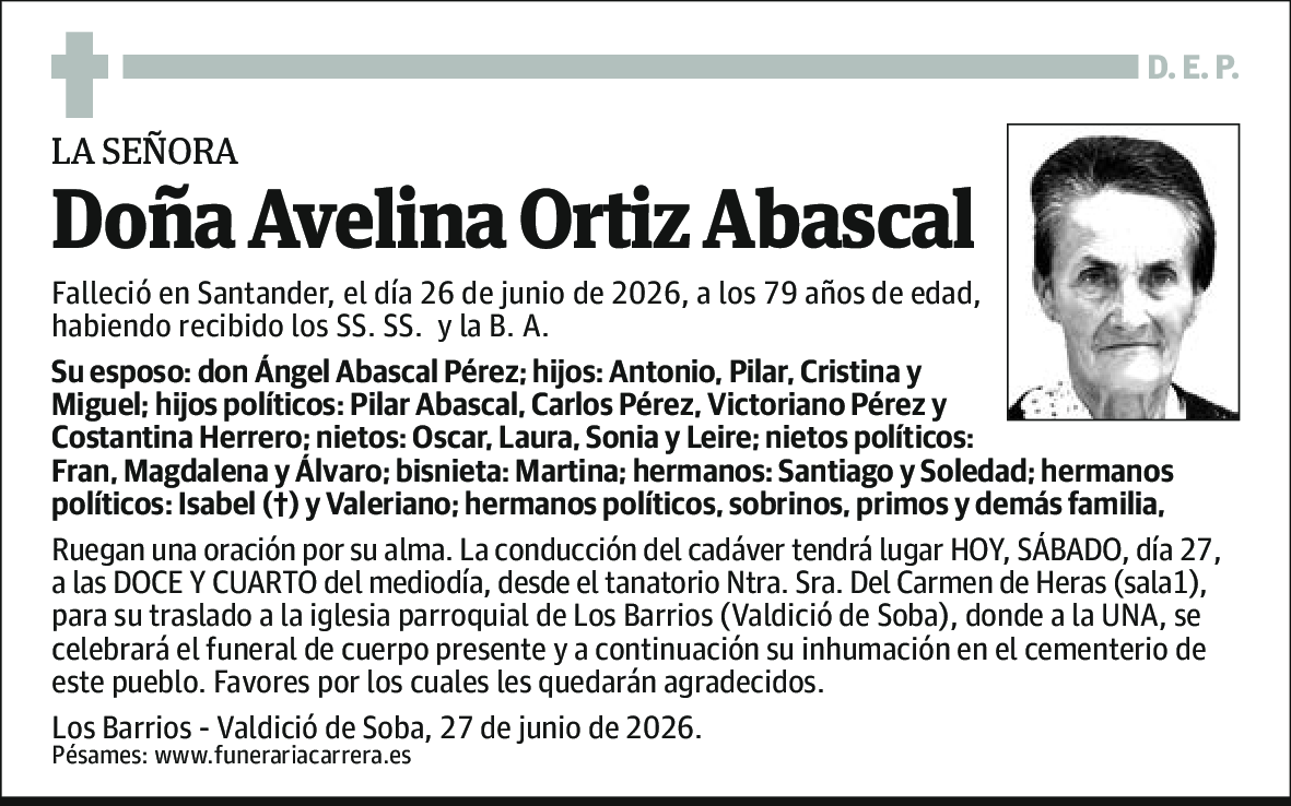 Avelina Ortiz Abascal