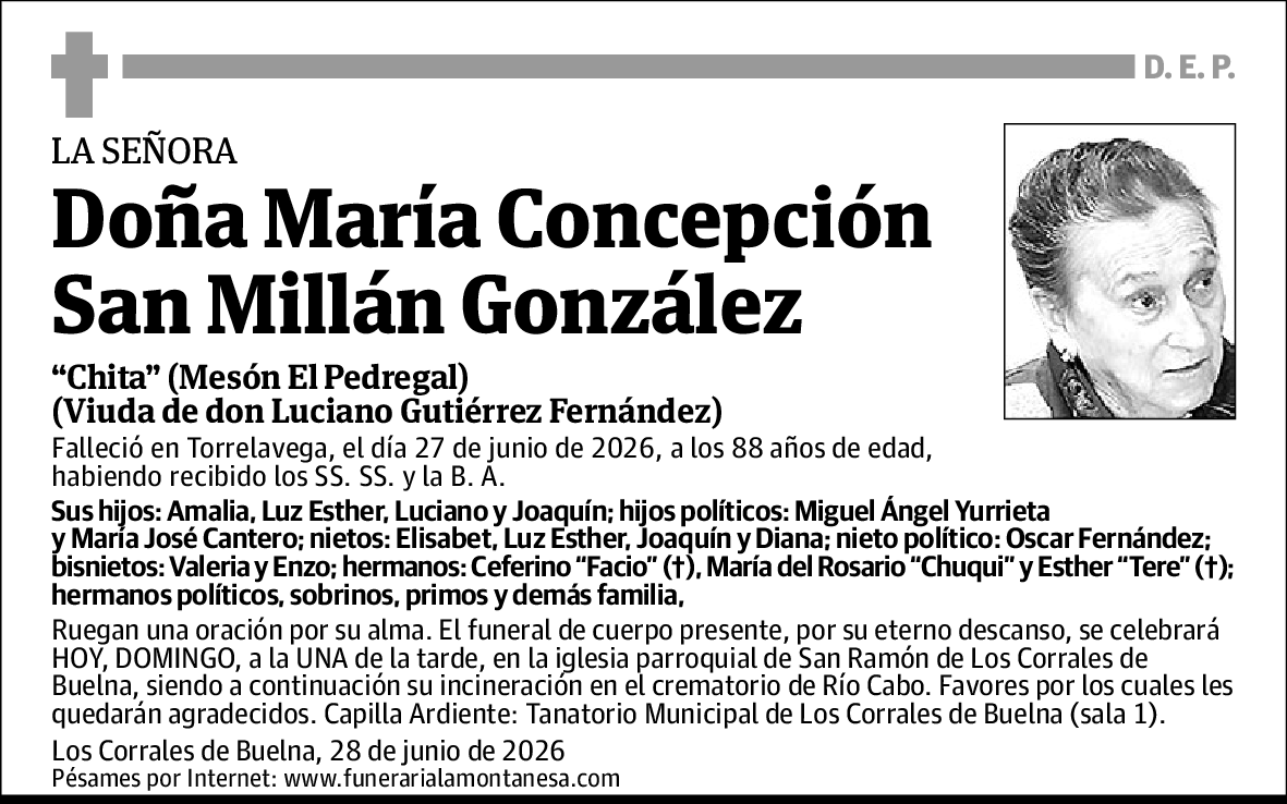 María Concepción San Millán González