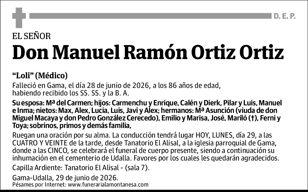 Manuel Ramón Ortiz Ortiz