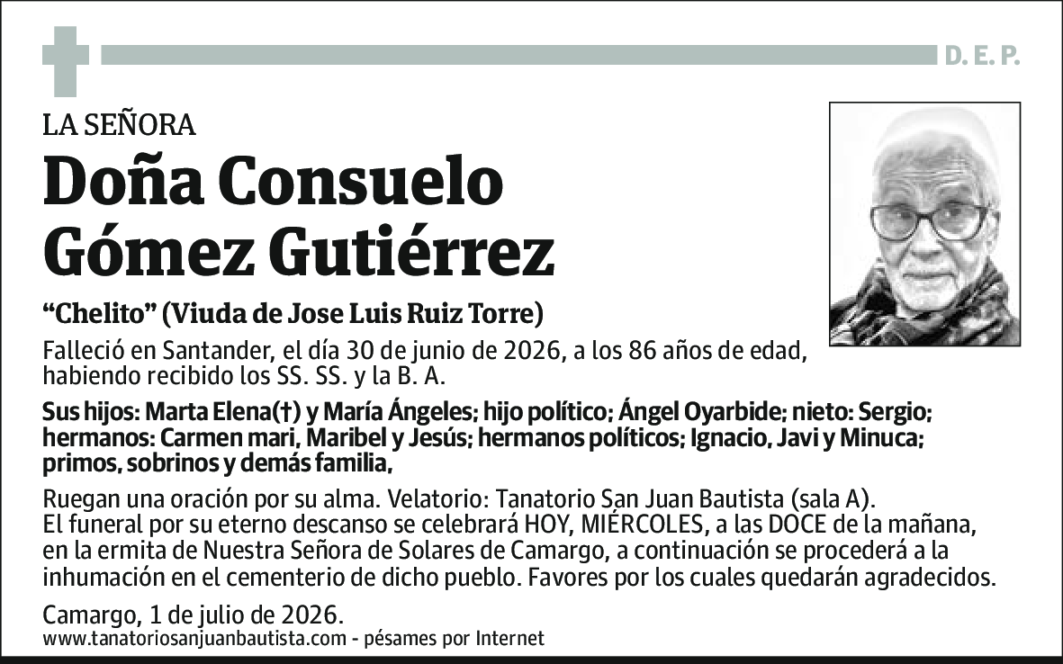 Consuelo Gómez Gutiérrez
