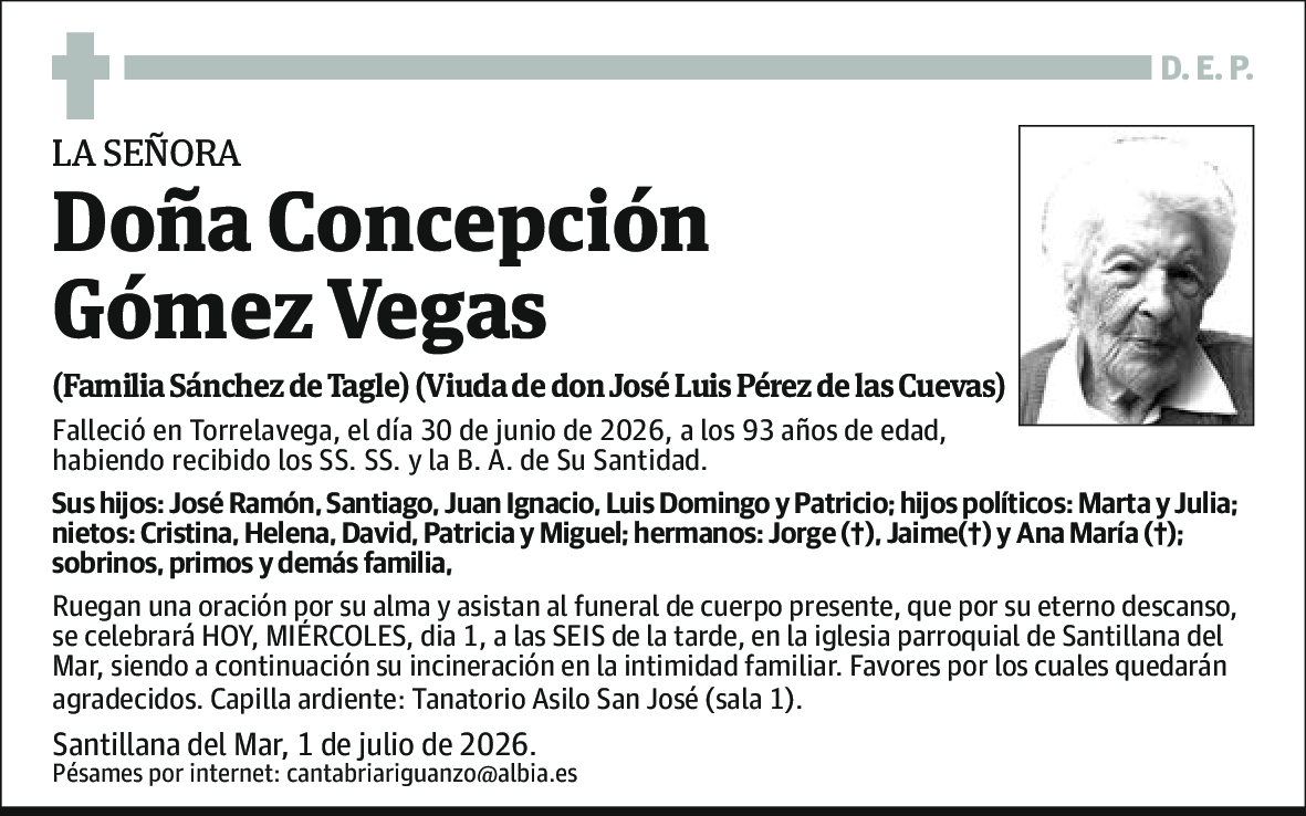 Concepción Gómez Vegas