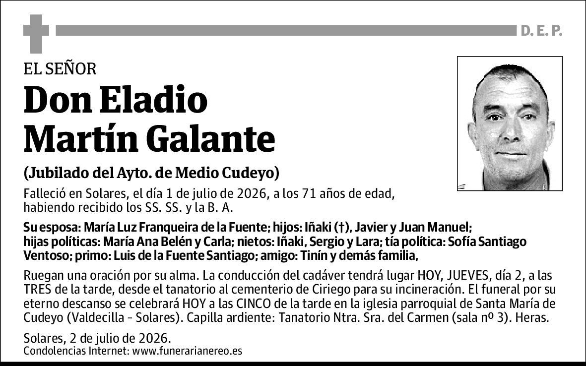 Eladio Martin Galante