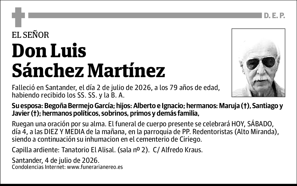 Luis Sánchez Martínez