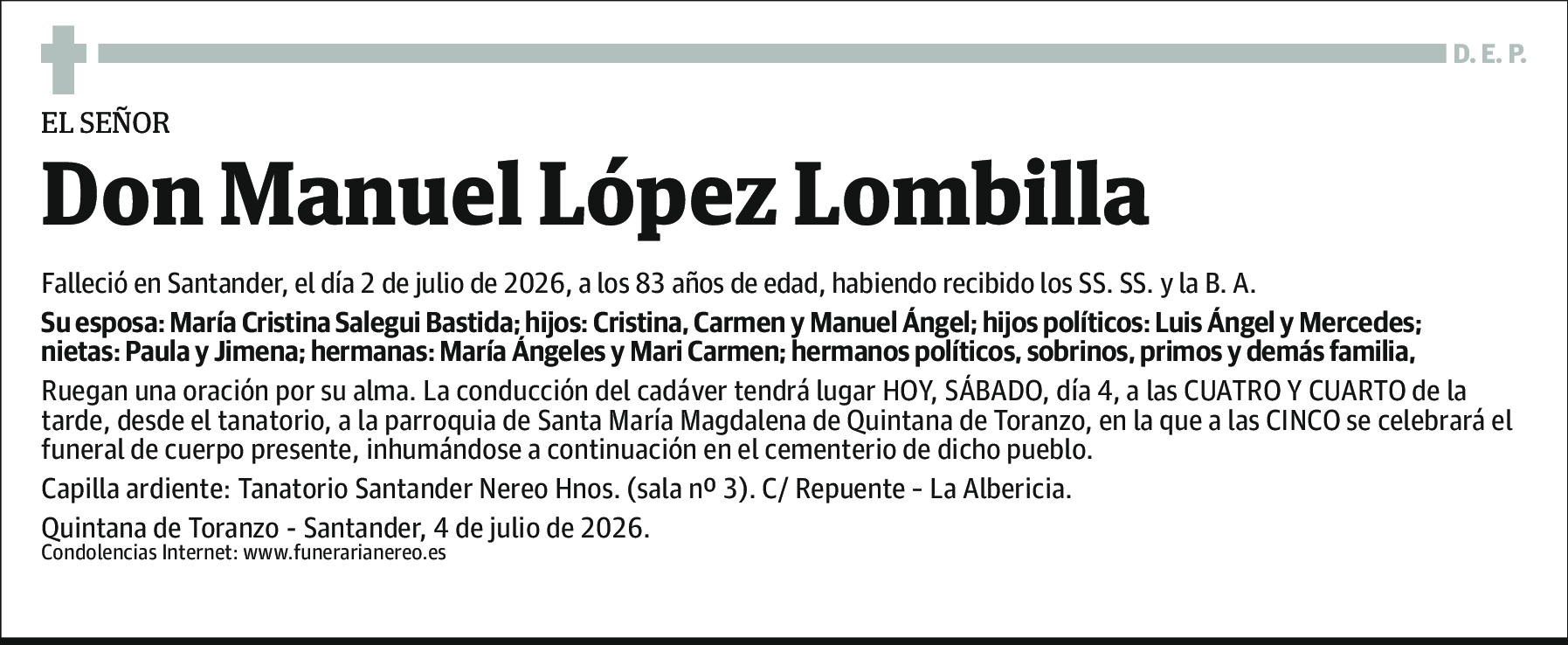 Manuel Lopez Lombilla