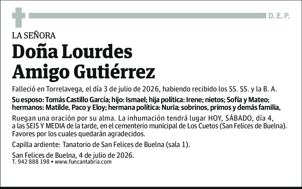 Lourdes Amigo Gutiérrez