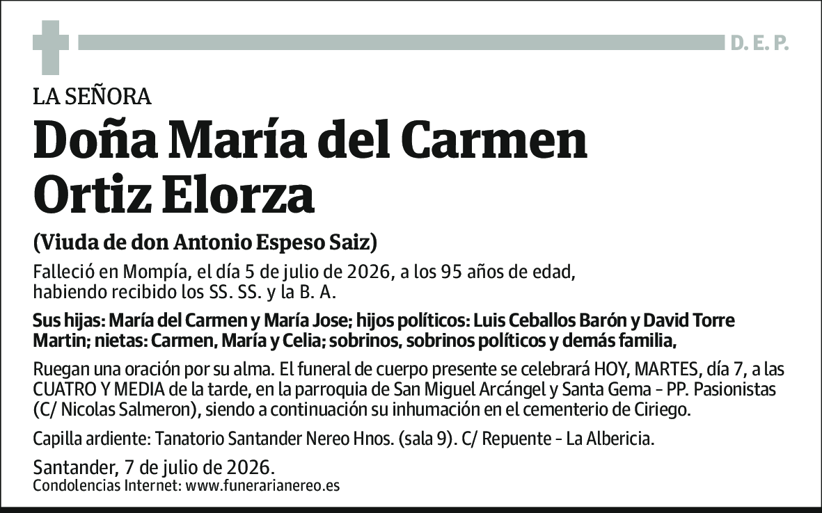 María del Carmen Ortiz Elorza