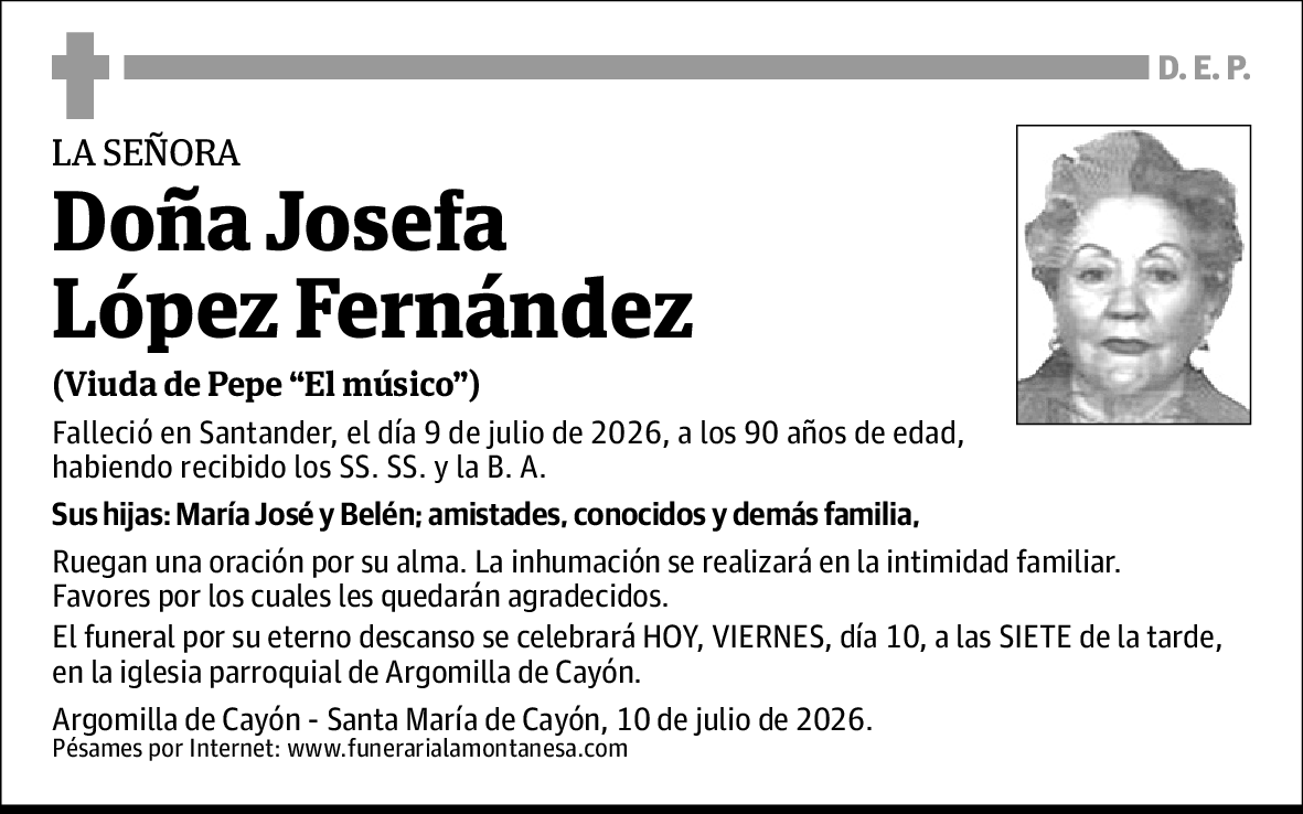 Josefa López Fernández
