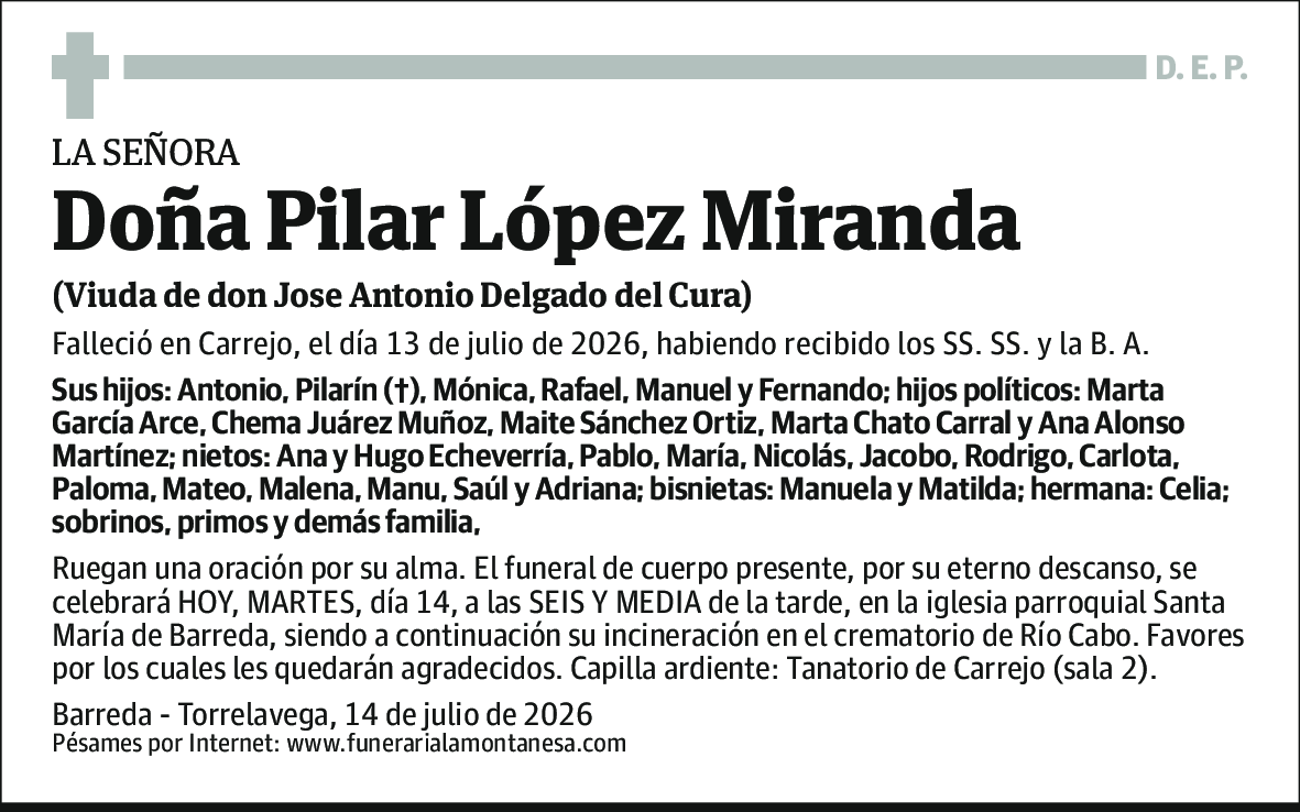 María Pilar López Miranda