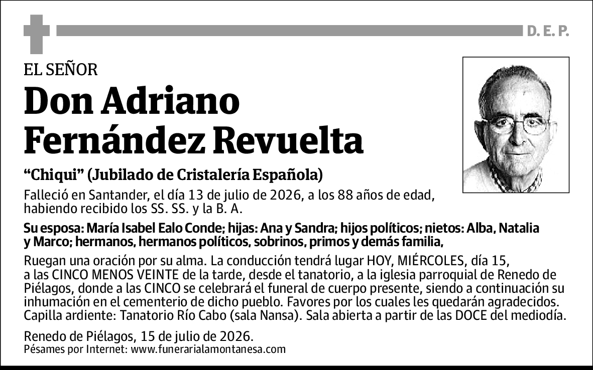 Adriano Fernández Revuelta