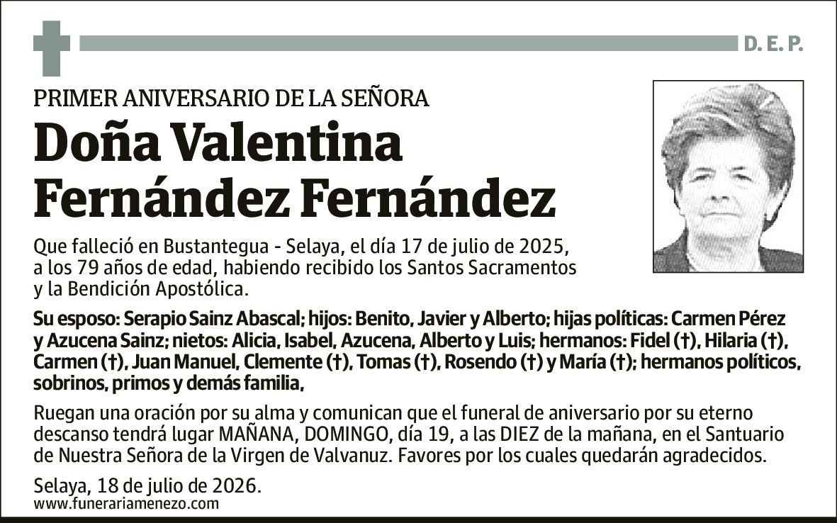 Valentina Fernández Fernández