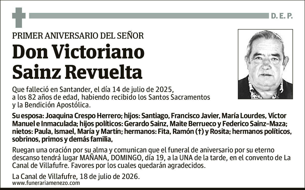 Victoriano Sainz Revuelta
