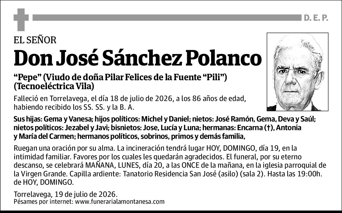 José Sánchez Polanco