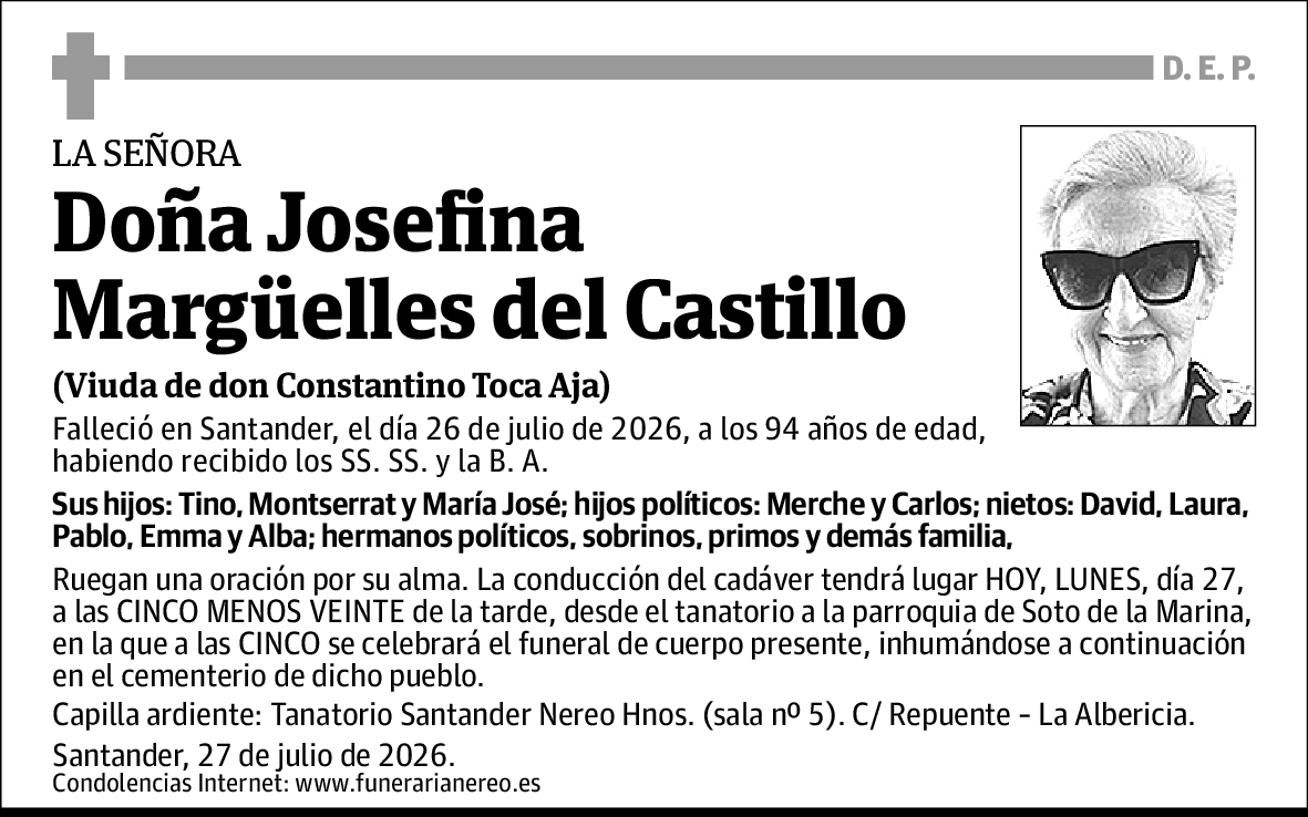 Josefina Margüelles del Castillo