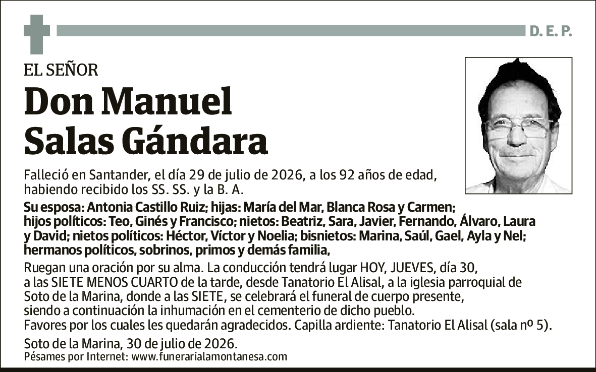 Manuel Salas Gandara