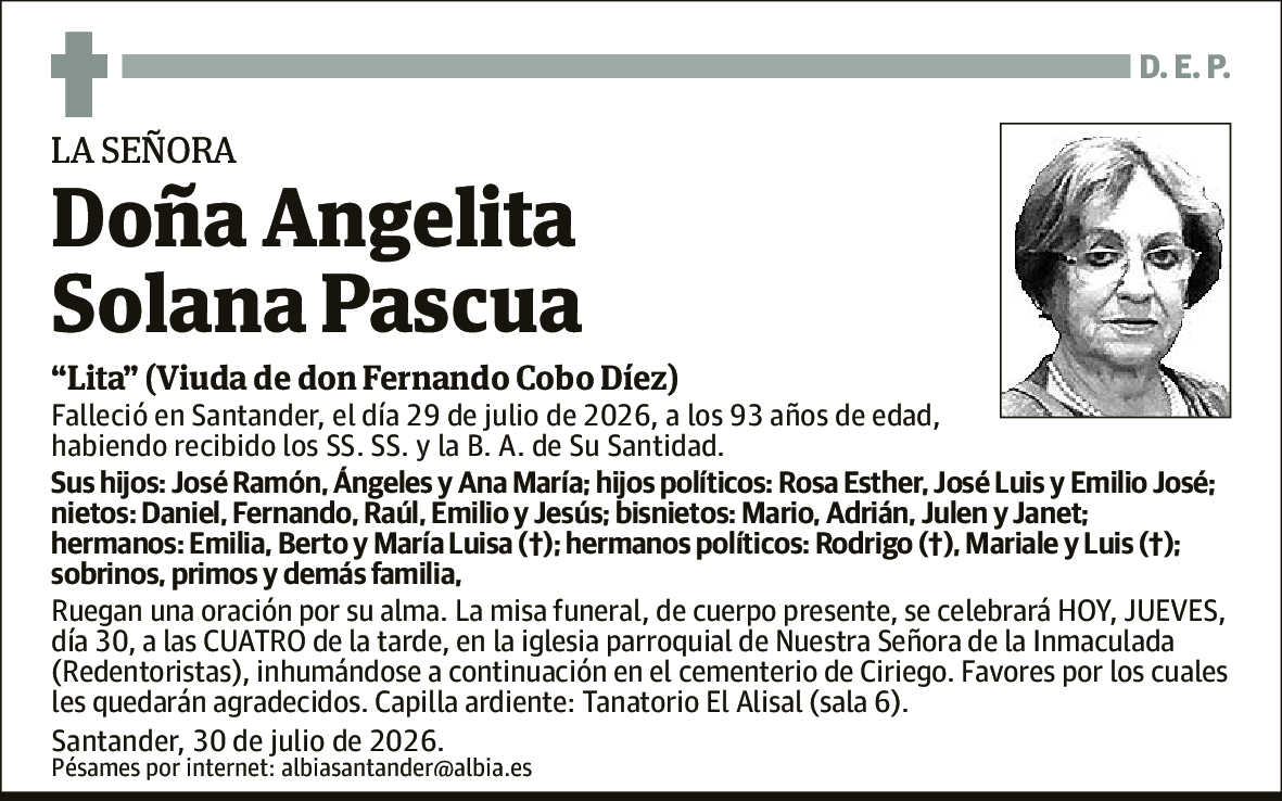 Angelita Solana Pascua