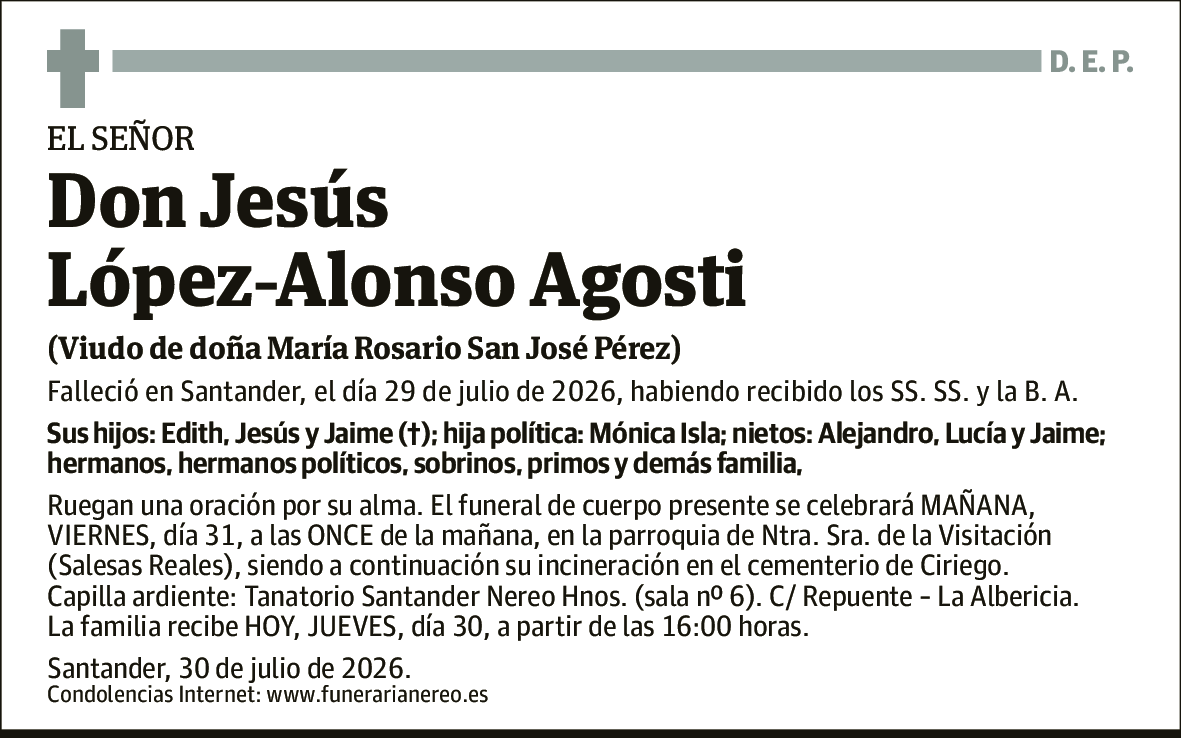 Jesus Lopez-alonso Agosti