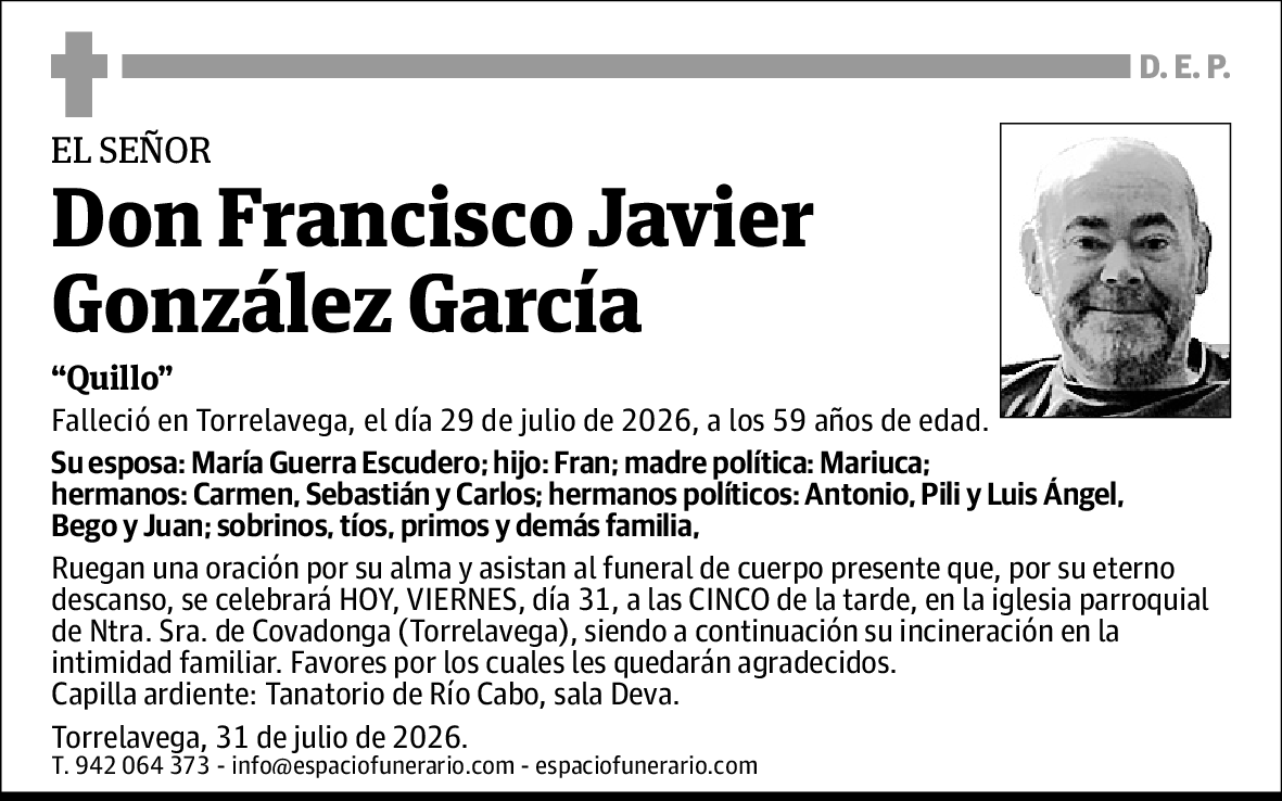 Francisco Javier González García