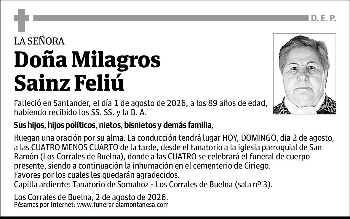 Milagros Sainz Feliú