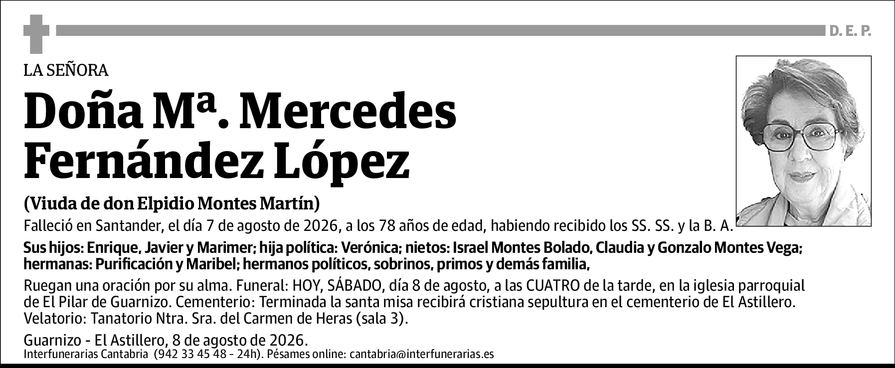 Mª. Mercedes Fernández López