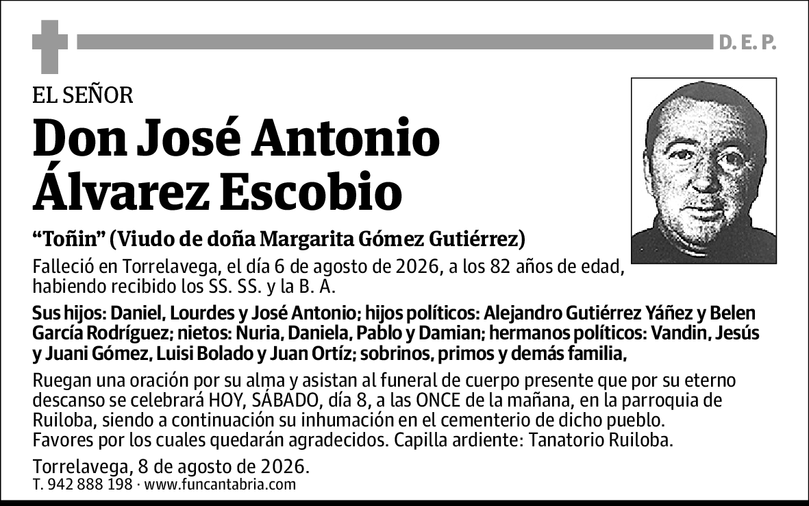 José Antonio Álvarez Escobio
