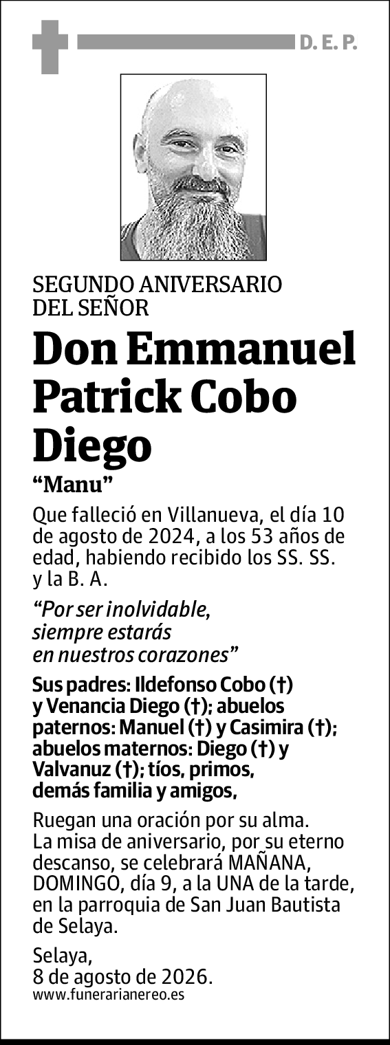 Emmanuel Patrick Cobo Diego