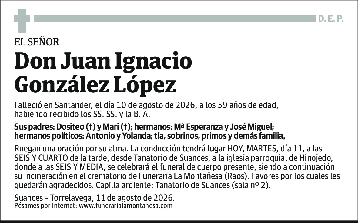 Juan Ignacio González López