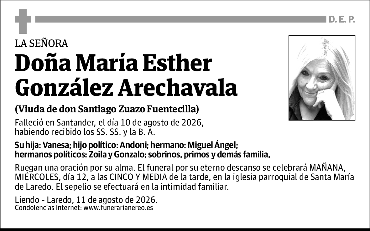 María Esther González Arechavala