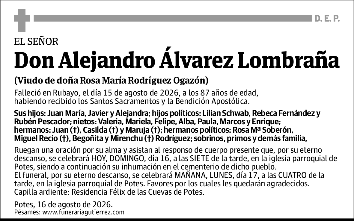 Alejandro Álvarez Lombraña