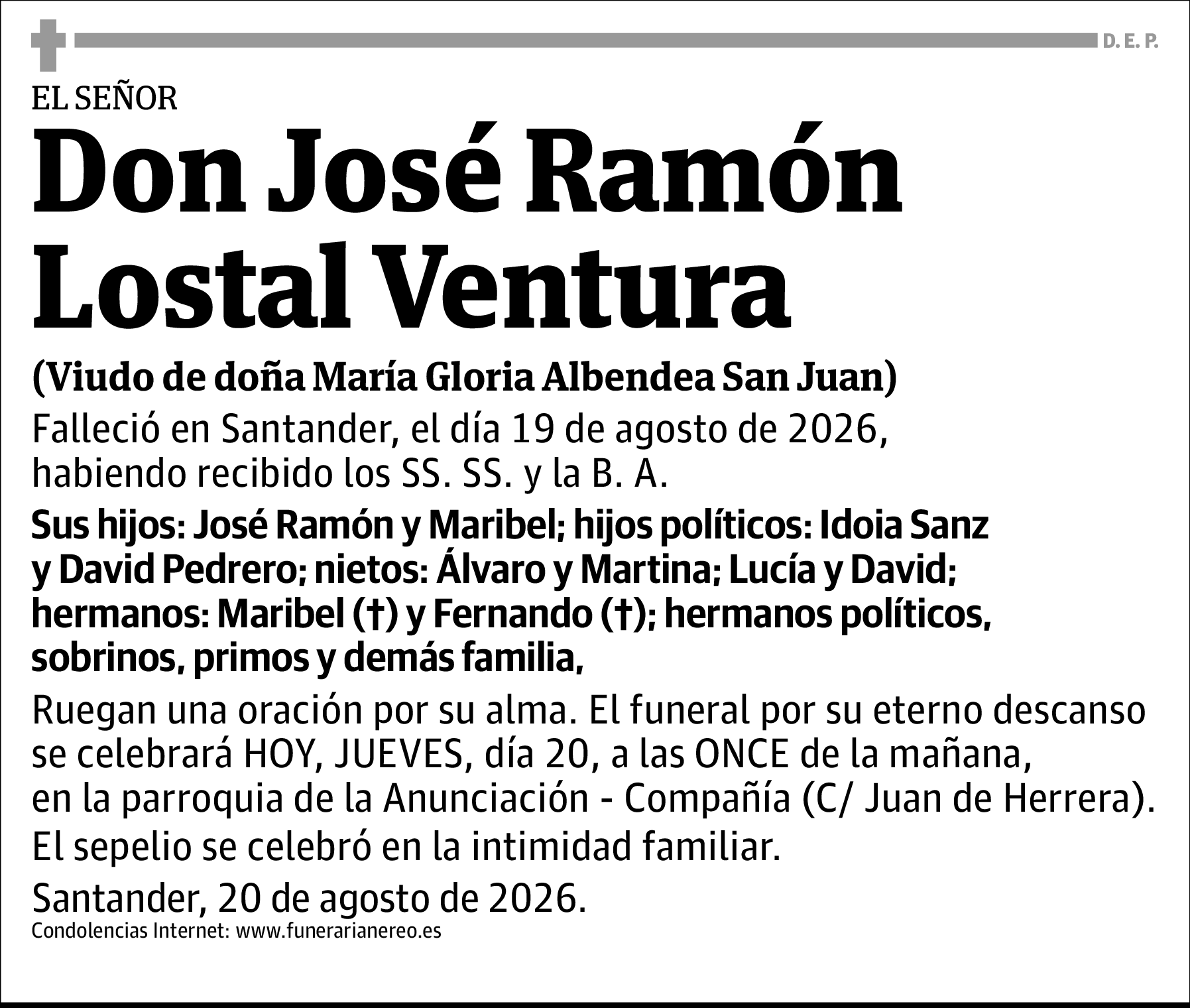 José Ramón Lostal Ventura