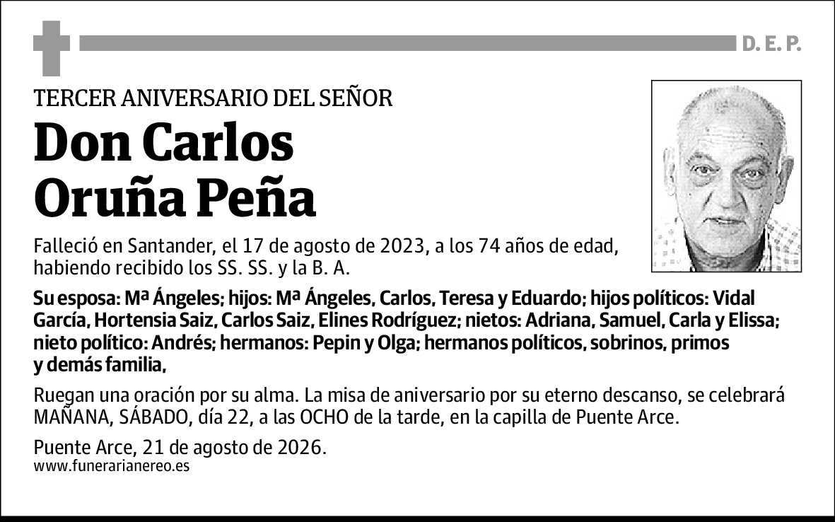 Carlos Oruña Peña