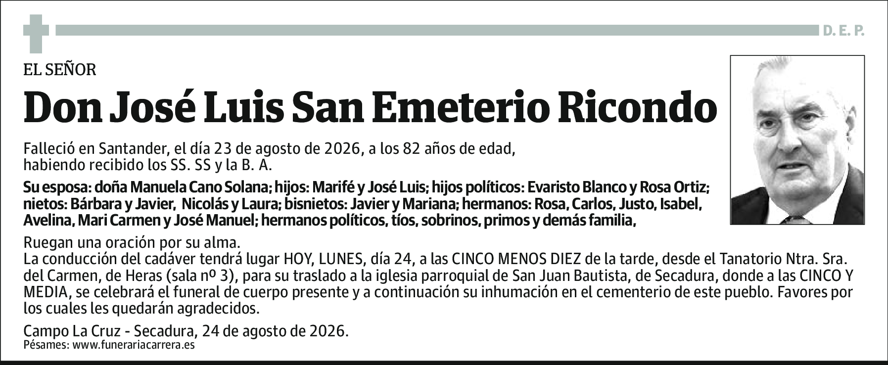 José Luis San Emeterio Ricondo