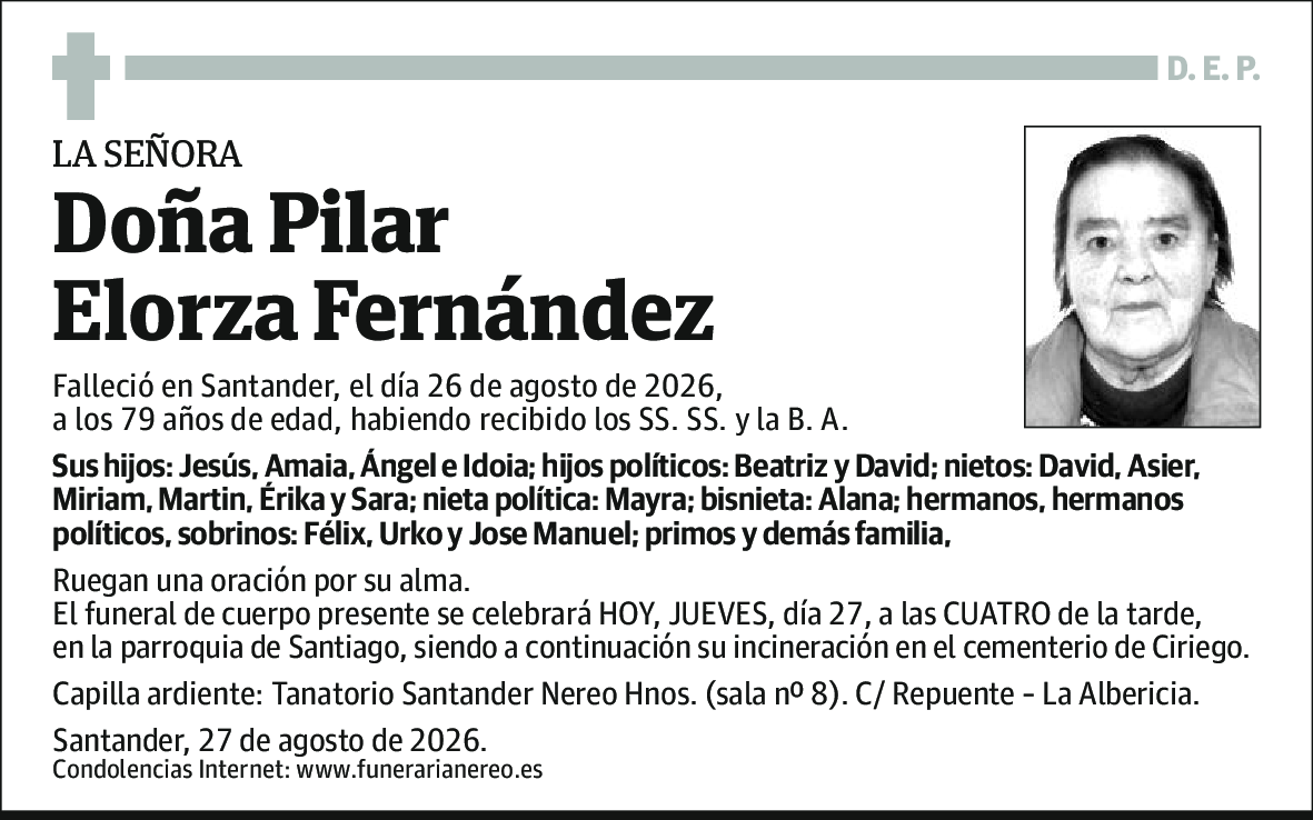 Pilar Elorza Fernández