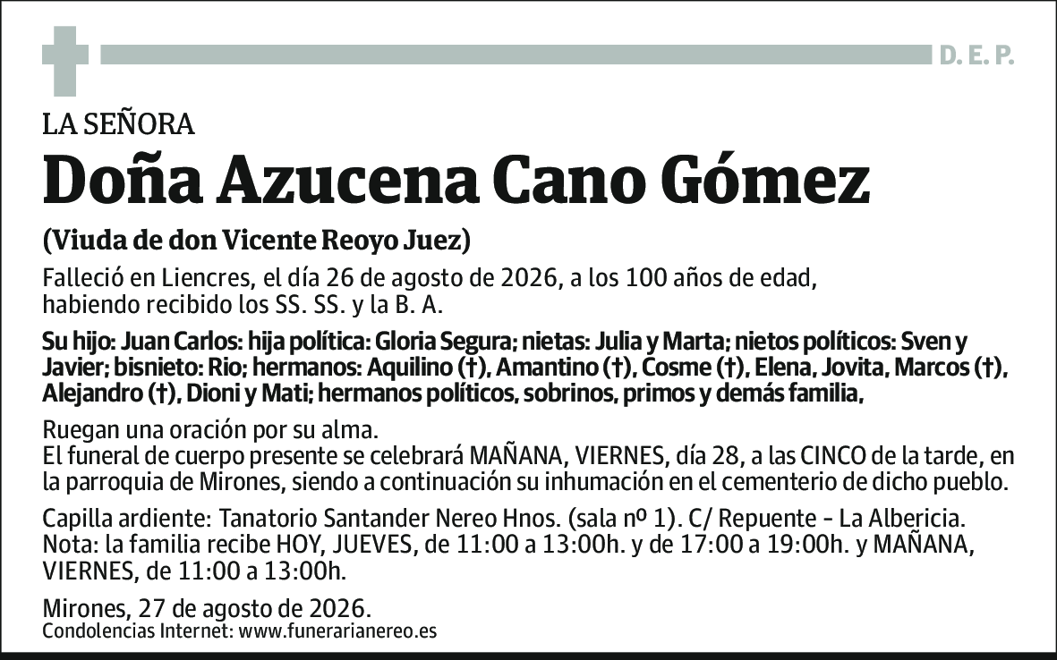Azucena Cano Gómez