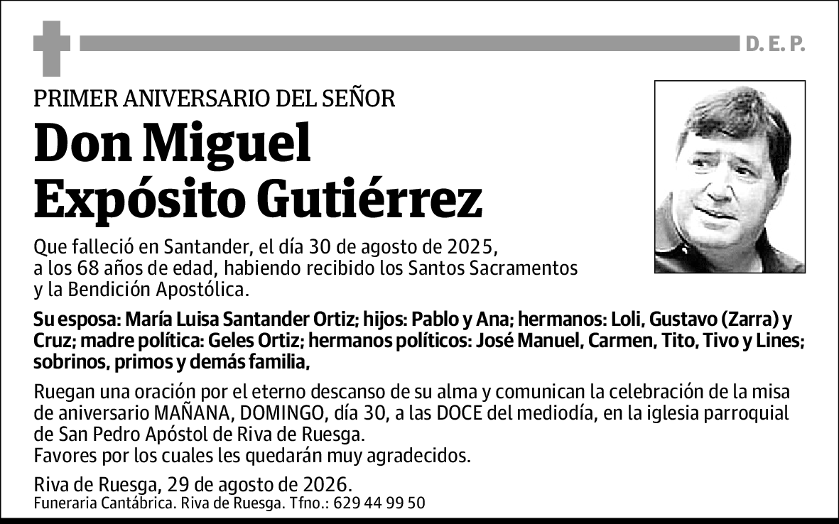 Miguel Expósito Gutiérrez