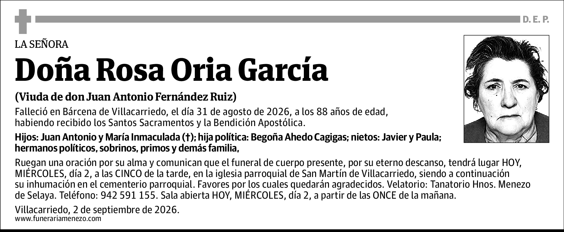 Rosa Oria García