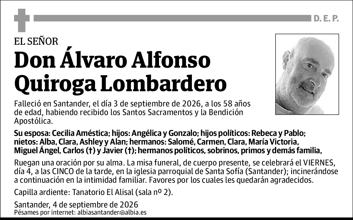 Álvaro Alfonso Quiroga Lombardero