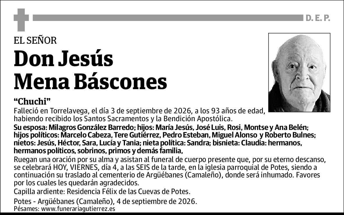 Jesús Mena Báscones
