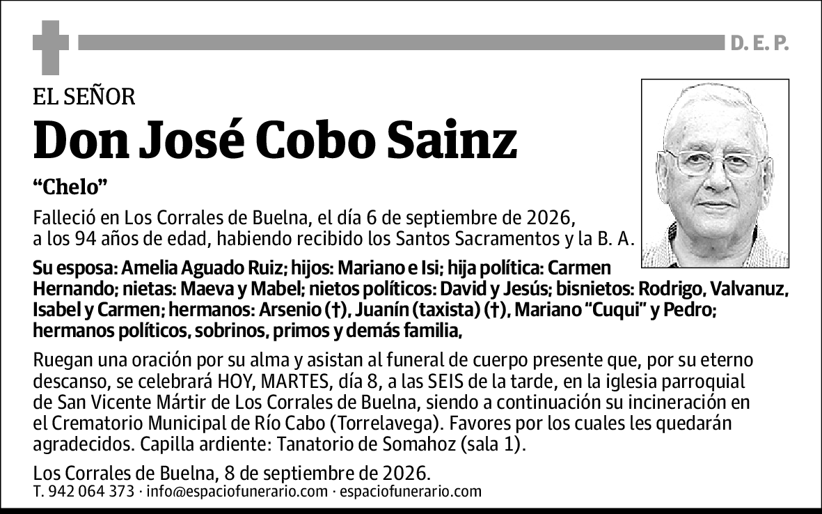 José Cobo Sainz